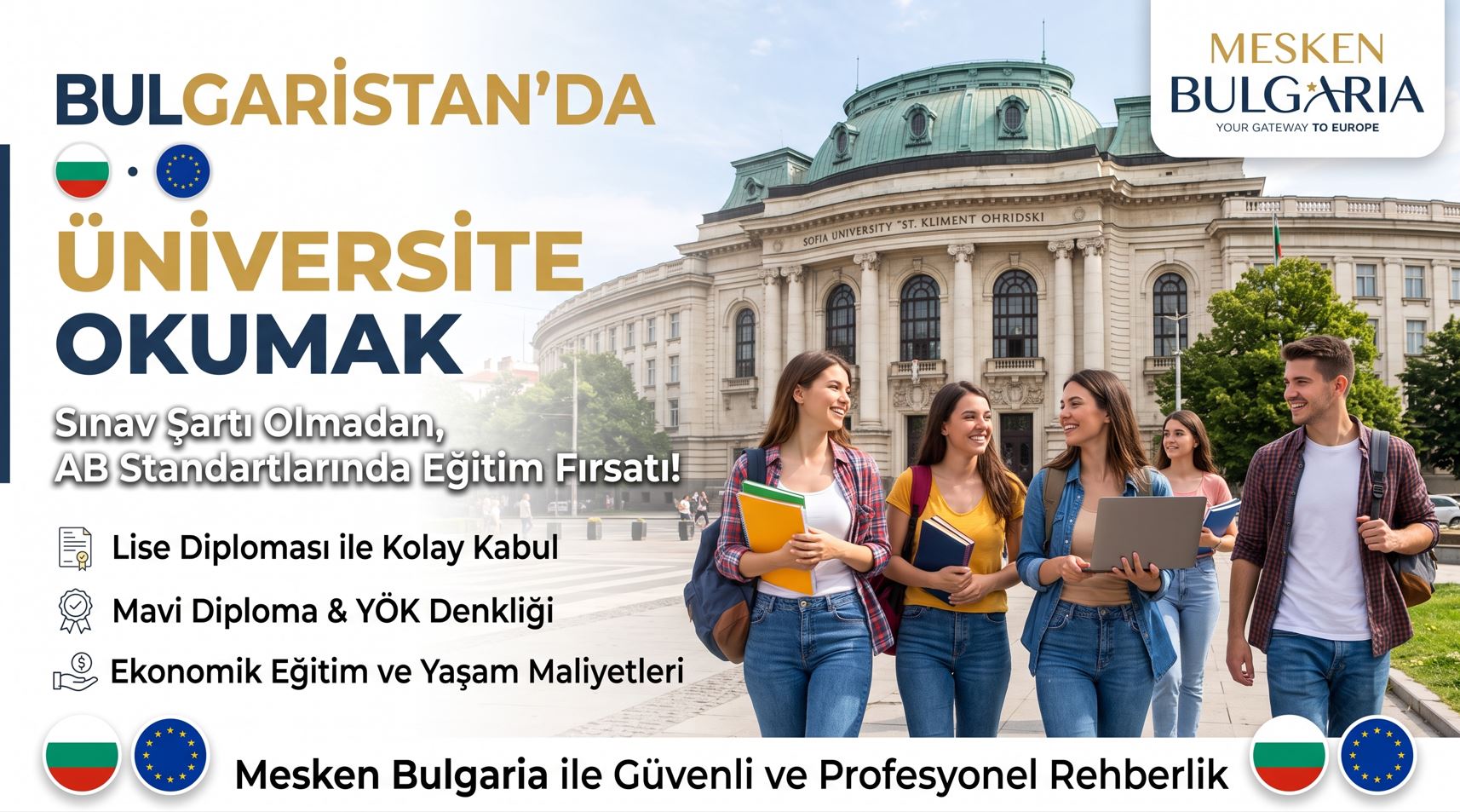 Bulgaristanda üniversite okumak